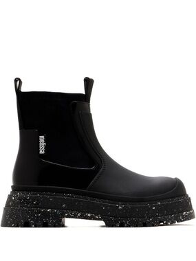 Melissa Drip Lug Sole Chelsea Boot size 8